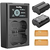 SmallRig Replacement Camera Battery Charger Set for Fujifilm NP-W235, Double Slot Battery Charger for Fujifilm X-T5, X-T4, VG-XT4, X-S20, GFX50S II, GFX100S, X-H2, X-H2S