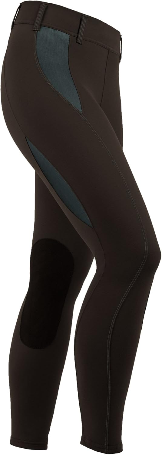 Irideon Kids’ Himalayer Tights Mink/Sky Large: Clothing