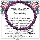 CENWA Sympathy Gift for Loss of Mom Remembrance Bracelet Sympathy Memorial Gifts for Loss of Mom Mother Father Pet