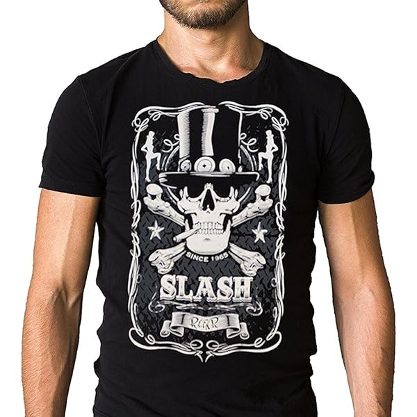 Amazon.com: Slash's Snakepit Fashion Men's T Shirt Tops