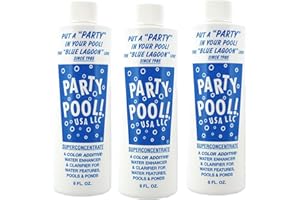 PARTY POOL LLC 3 Pack - Party Pool Color Additive Blue Lagoon