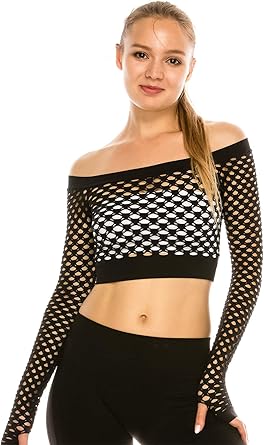 fishnet top amazon