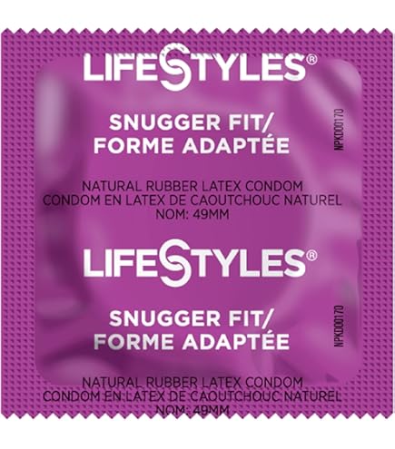 MyONE Custom Fit Snug Sized Condoms | Tailored Width & Length | Max Pleasure | Triple Tested Softer Latex | Lubricated | Nontoxic, Vegan, Non-GMO | 49E