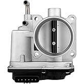 SCITOO Throttle body 161193TA0A Automotive throttle Fit for for Nissan for Altima 2.5l 13-18, for Nissan for Frontier 2.5l 05-19, for Nissan for Rogue 2.5l 14-19, for Suzuki for Equator 2.5l 09-12