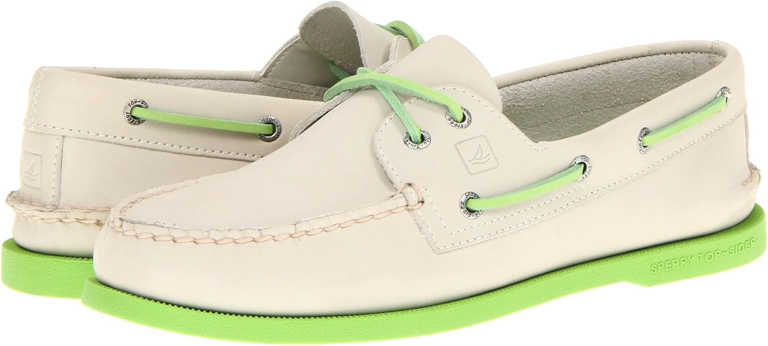 sperry top sider green