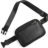 Vegan Leather Belt Bag for Women Fanny Pack Crossbody with Adjustable Strap Fashion Waist Packs by Amxnx…