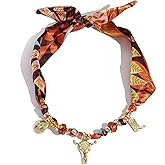 NOVYRA Western Cowgirl Scarf Charm Necklace Retro Bandana Cowboy Boot Hat Pendant Choker Necklaces Trendy Country Concert Jewelry Accessories for Women