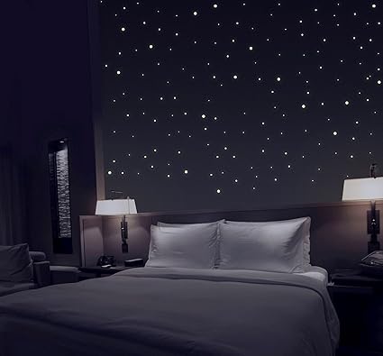 Talinu Glow In The Dark Wall Stickers Set Of 277 Extra Strong Luminosity Self Adhesive Wall
