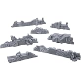 EnderToys Shanty Obstacles by Terrain4Print, 3D Printed Tabletop RPG Scenery and Wargame Terrain for 28mm Miniatures