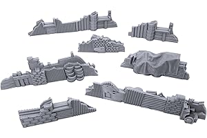 ENDERTOYS Shanty Obstacles by Terrain4Print, 3D Printed Tabletop RPG Scenery and Wargame Terrain for 28mm Miniatures