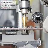 ss shovan 3Pcs HSS Step Bits 4-12mm 4-20mm 4-32mm Titanium Coated Drill Bits view 4