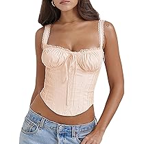 トップス Yilon CORSET LACE CAMI Corset lace cami – YILON