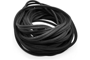 Senneny Screen Retainer Spline, Black, Round, 0.140"
