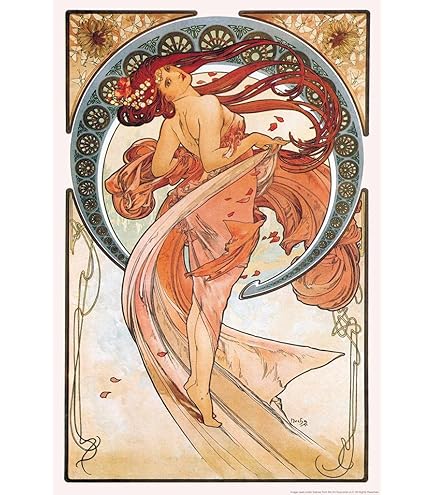 Amazon.com: Alphonse Mucha Job Cigarette Paper Alphonse Mucha Art