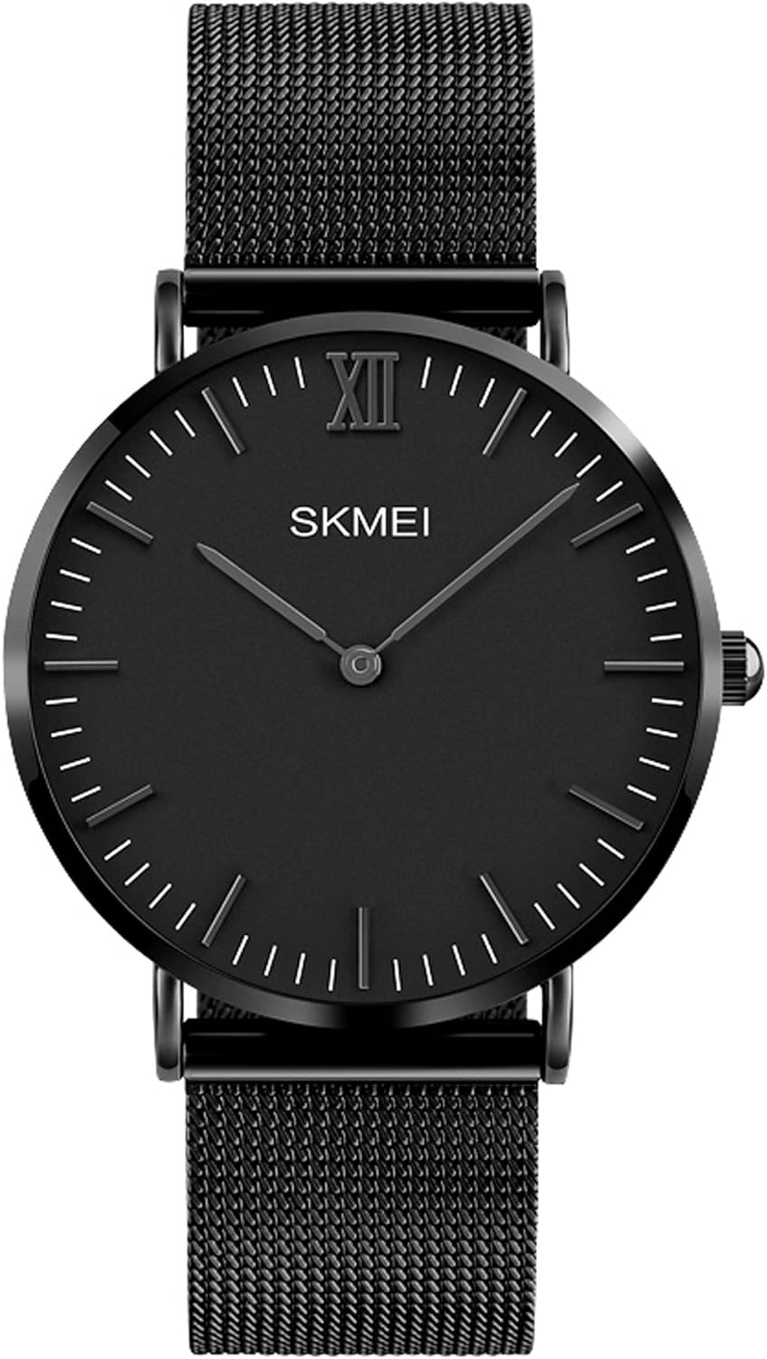 black minimalist watches for men