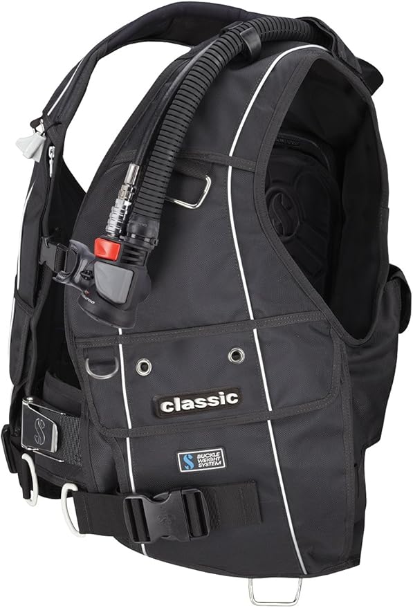ScubaPro Classic Scuba Diving BCD w/ AIR2 (Large, Black) Amazon.co.uk