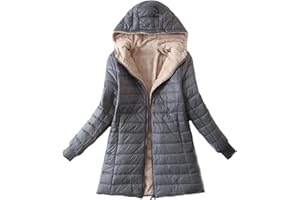 JEGULV Puffer Jacket Womens 2024 Winter Warm Lightweight Down Coats Lightweight Slim Fit Zip Up Jacket Short Duck Down Coats