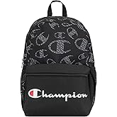 Champion Merit Backpack, Black/White, OS