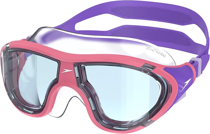 Unisex-Youth Biofuse Mask | Dive | Leak Free | Ergonomic Design, PINK, One Size