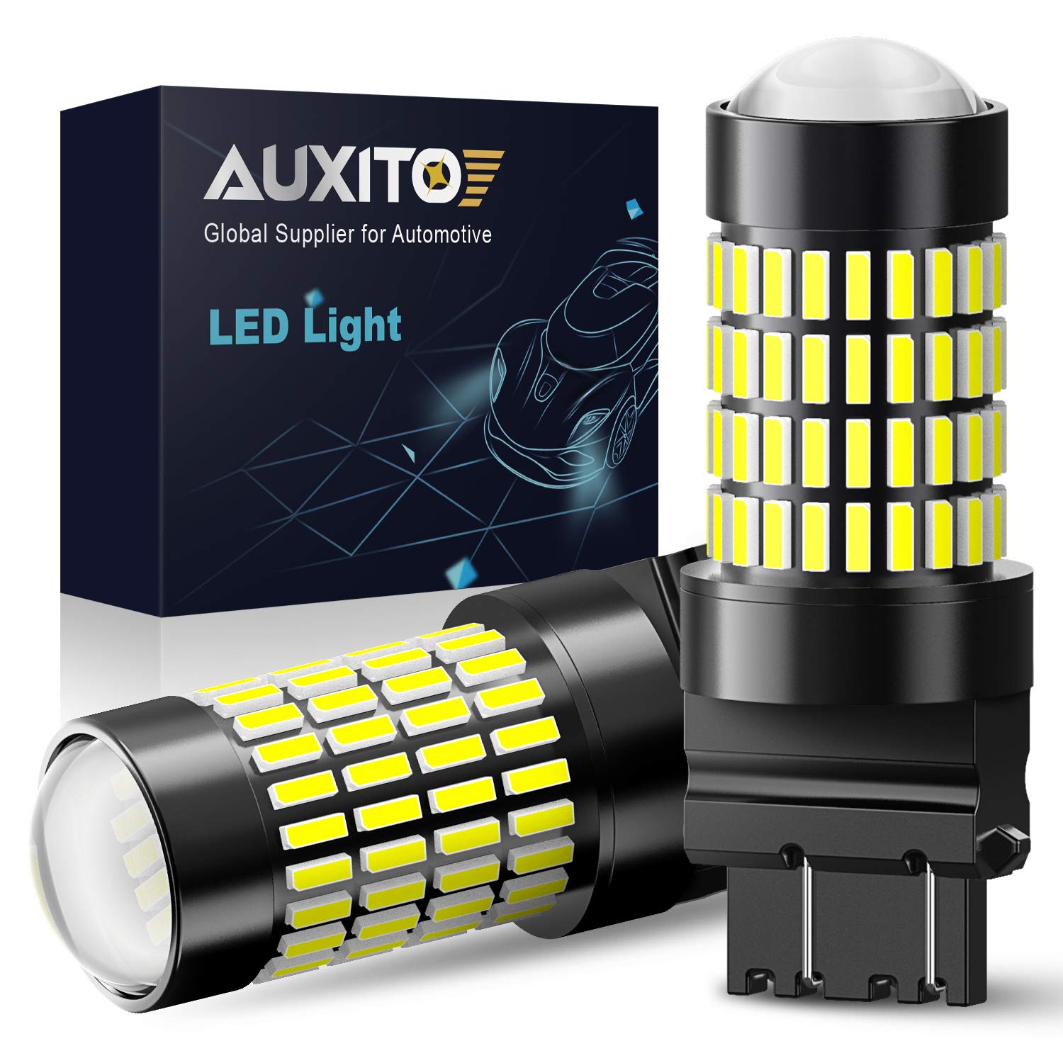 3157 LED Bulbs, AUXITO 3157 LED Backup Reverse Light Bulbs, 1700 Lumens