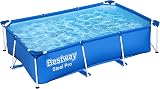 Bestway Steel Pro Metal Frame Swimming Pool Family Above Ground Outdoor Garden view 4