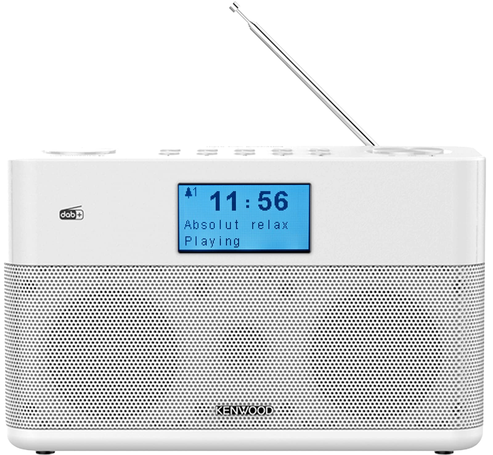 Kenwood CR-ST50DAB Stereo Compact Radio (DAB+, FM, Bluetooth, Line-In, Headphone Jack, Alarm Function, Colour