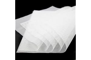 VEHIRANS 5 Pack Non Stick Silicone Dehydrator Sheets, Food Dehydrator Sheets,Fruit Dryer Mesh Trays for Dehydrator & Freeze D