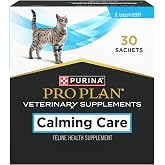 Purina Pro Plan Supplements Calming Care, Behavior Support for Cats, 30 ct | Great-tasting probiotic powder to help cats maintain calm behavior and cope with changes in routine and location