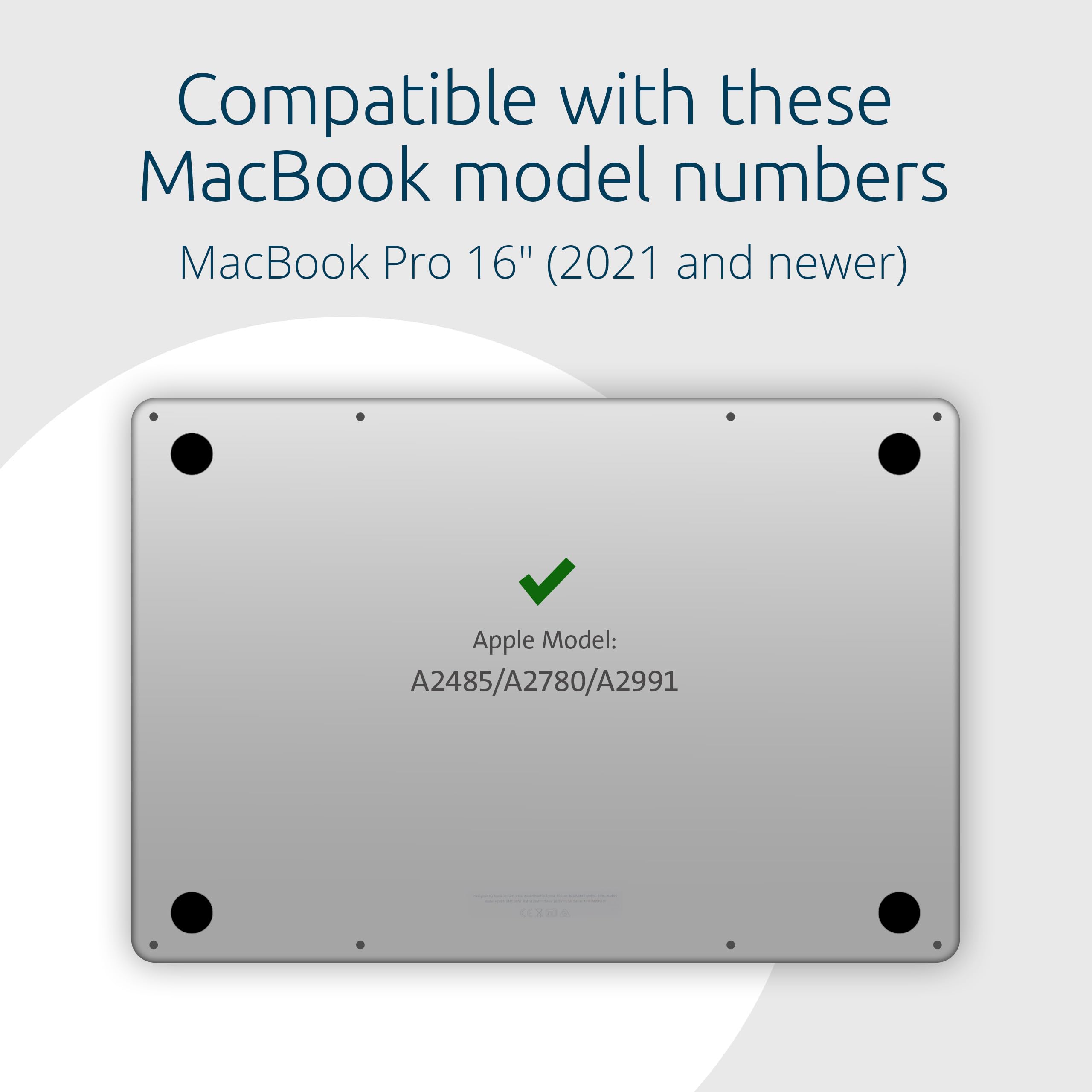 Kensington MP16 Magnetischer MacBook Pro Sichtschutz für 16 Zoll MacBook Pro (2021-2024, M1, M2, M3, M4, Pro, Max), Abnehmbarer Laptop-Sichtschutz, blendfrei, blaues Licht, MacBook Mac