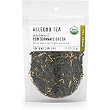 Allegro Tea, Organic Pomegranate Green, Loose Leaf Tea, 0.75 oz