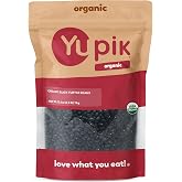 Yupik Organic Black Turtle Beans, 2.2 lb (35.3 oz), Non-GMO, Vegan &amp; Gluten-Free, USDA Certified, Kosher, Dried Beans, Excellent Source of Protein &amp; Fiber, Perfect for Soups, Salads &amp; Dips