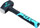 OX Club Hammer 2.5 lb 1.1kg Sledgehammer Fibreglass Handle Forged Induction view 1