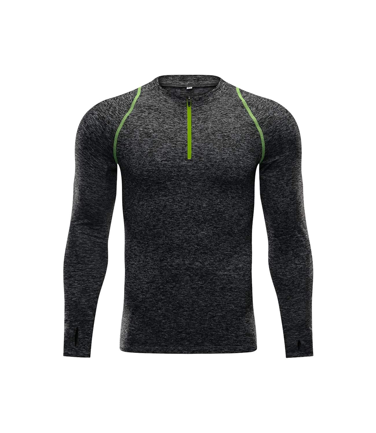 Outto Mens Top Neck Zip 1/4 Shirt Layered Baselayer