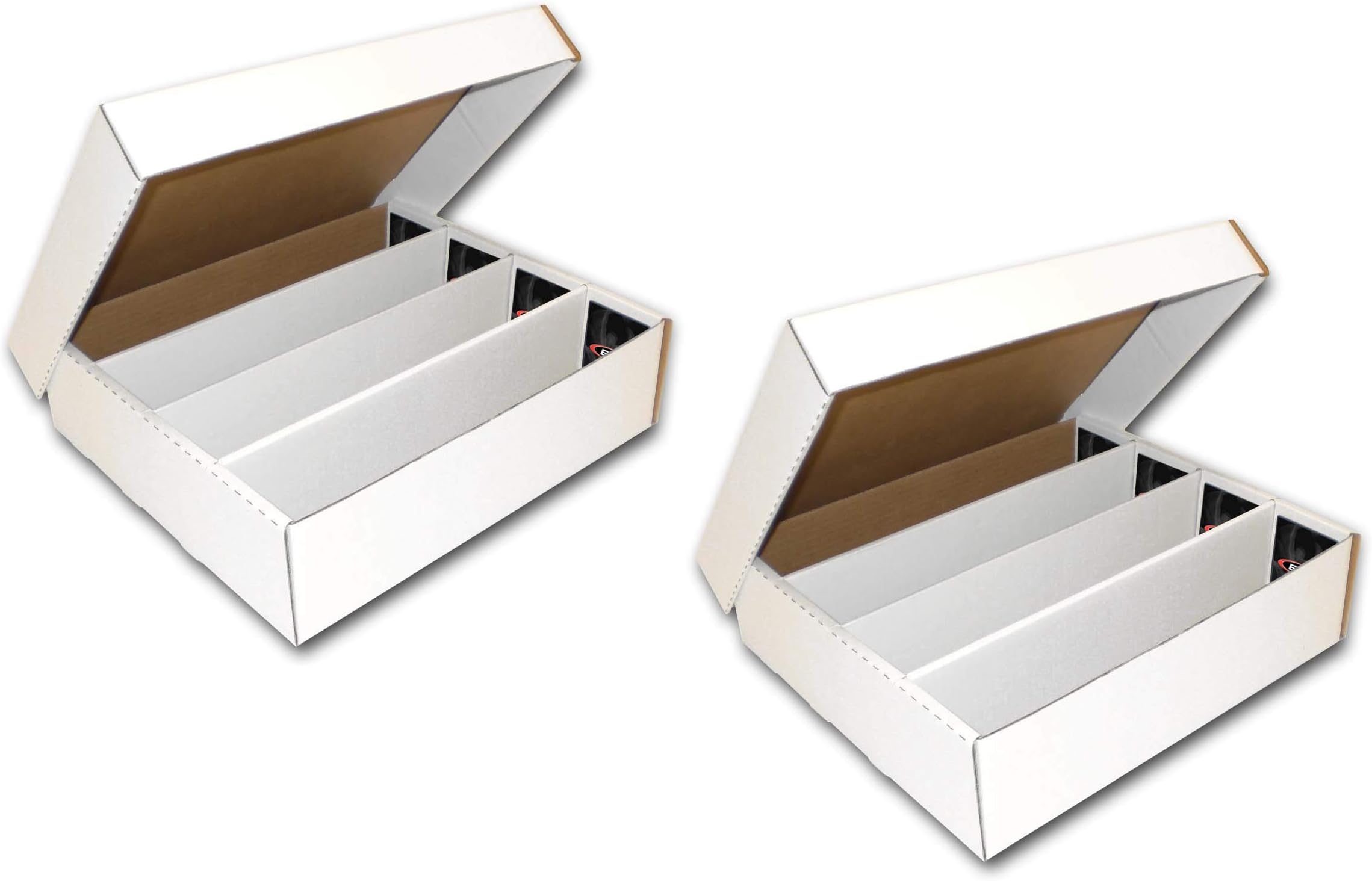 BCW Monster Storage Box, Holds 3,200 Standard Sized Trading Cards, 200 Pound Test Strength (2-Count )