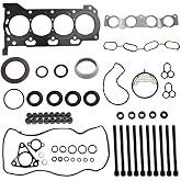 BTSCAR Engine Cylinder Head Gasket Kit with Bolts Fit for 2008-2016 Toyota Scion Corolla Matrix 1.8L, 2010-2013 Prius 1.8L, Fits for 2009-2010 Pontiac Vibe 1.8L # HS26515PT-1 HS26515PT