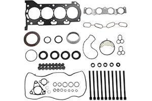 BTSCAR Engine Cylinder Head Gasket Kit with Bolts Fit for 2008-2016 Toyota Scion Corolla Matrix 1.8L, 2010-2013 Prius 1.8L, Fits for 2009-2010 Pontiac Vibe 1.8L # HS26515PT-1 HS26515PT