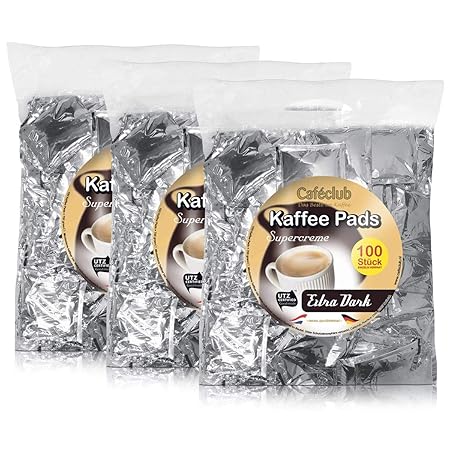 Kaffeepads Caféclub Megabeutel Extra Dark Roast 300 Pads