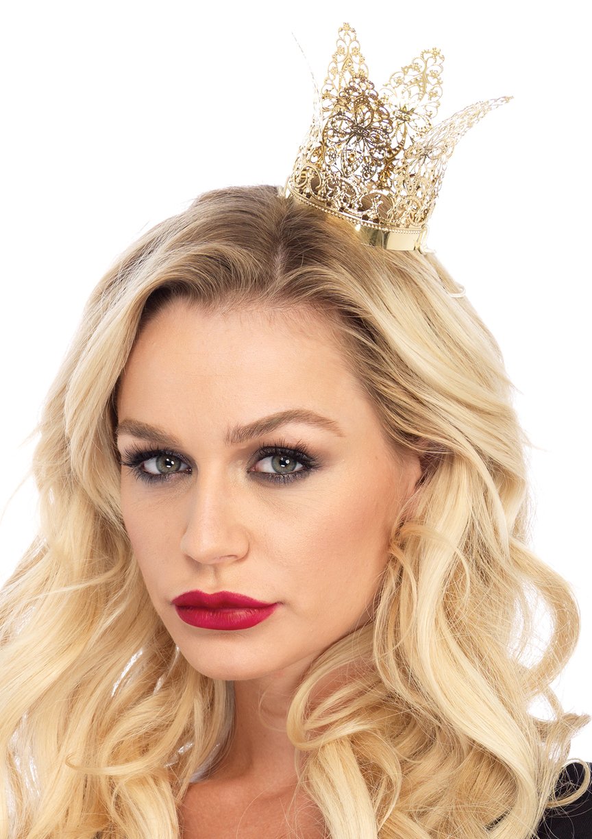 Leg Avenue Filigree Crown, Gold