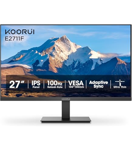Amazon.com: SANSUI 27 Inch Computer Monitor 120Hz, FHD 1080P