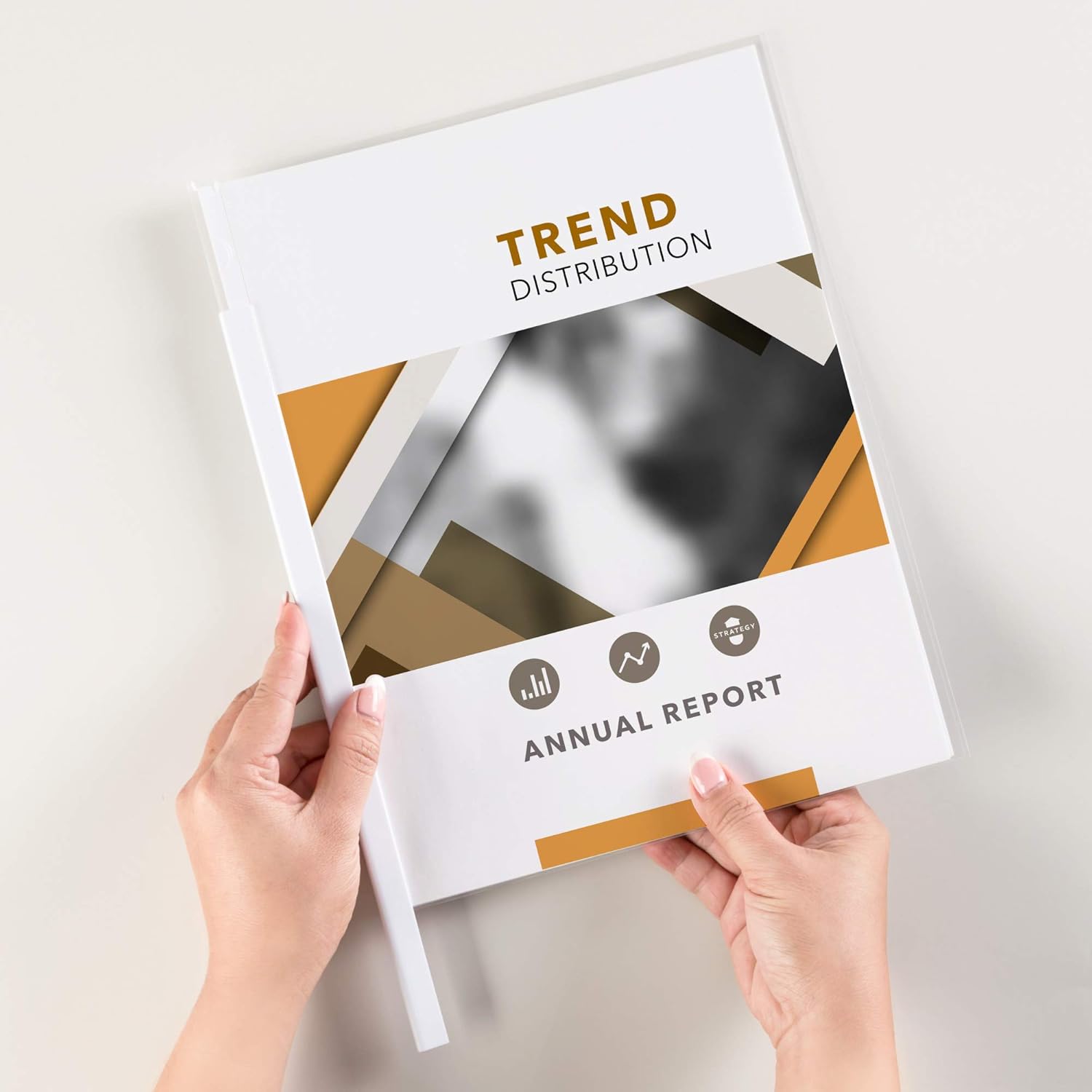 Avery Clear Report Covers with Sliding Bars, White Binding Bars, Holds up to 20 Sheets, 50 Report Covers (47710) : Business Report Covers : Office Products