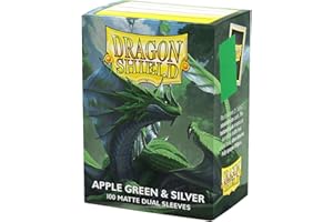 Dragon Shield | Matte Dual Standard Size Card Sleeves | 100ct - Smooth & Tough Premium TCG Sleeves - Compatible with Pokemon,