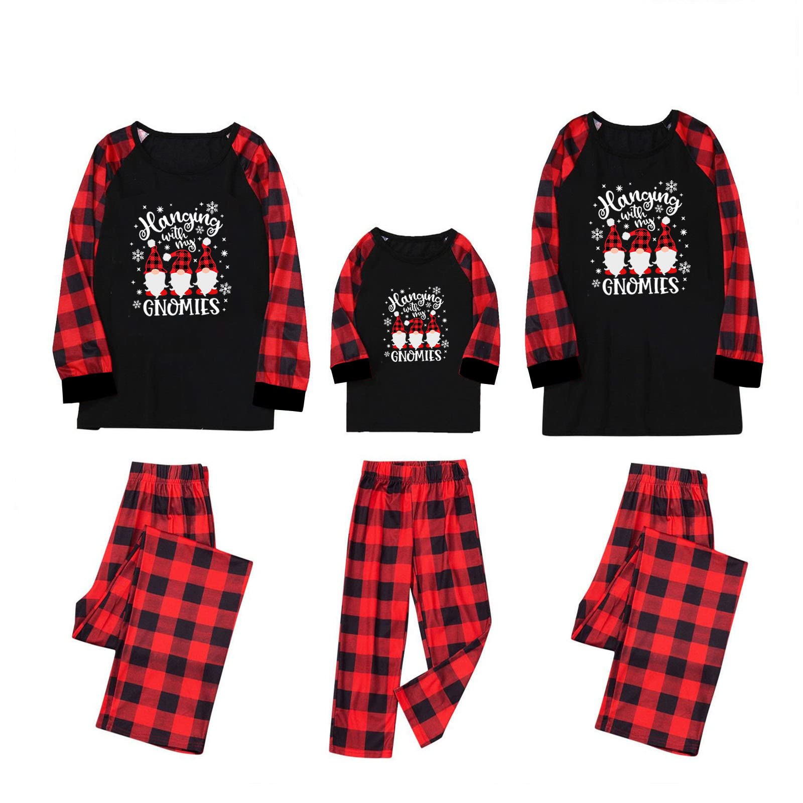 luwita Family Pajamas Matching Sets Christmas