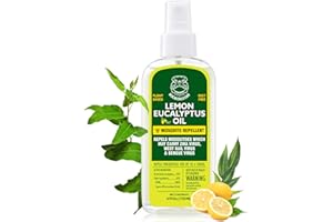KICKOUTOR Mosquito Repellent Spray for Body 4 Fl Oz Lemon Eucalyptus Essential Oil Insect Bug Spray Natural DEET Free Anti Mosquito Tick Gnat Fly Control for Outdoor Patio Camping Hiking Travel (1PC)