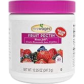 Mrs. Wages Home Jell Fruit Pectin, Value Size 12.25 oz Jar | Consistent pectin for perfect jam and jelly setseasy to use with reliable results and vibrant fruit flavor every time