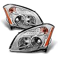 AKKON - For Nissan Maxima OE Replacement Headlights Driver/Passenger Head Lamps Pair Left + Right