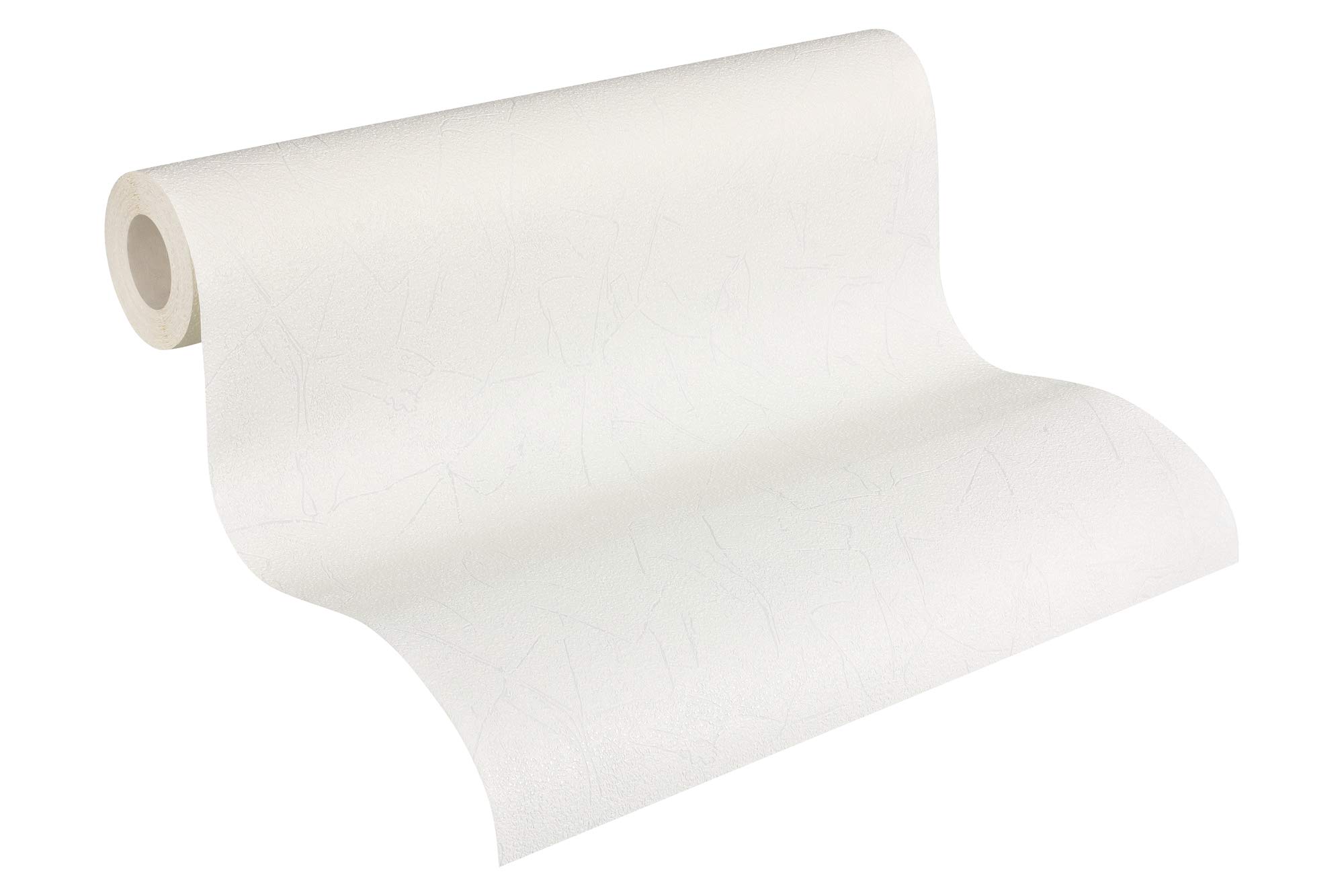 A.S. Création Paintable Non-Woven Wallpaper 10.05 x 0.53 m Made in Germany 571212 5712 White – 12