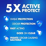 Gillette Cool Wave Antiperspirant Deodorant Roll On Men 6 x 70ml Clear Gel view 3