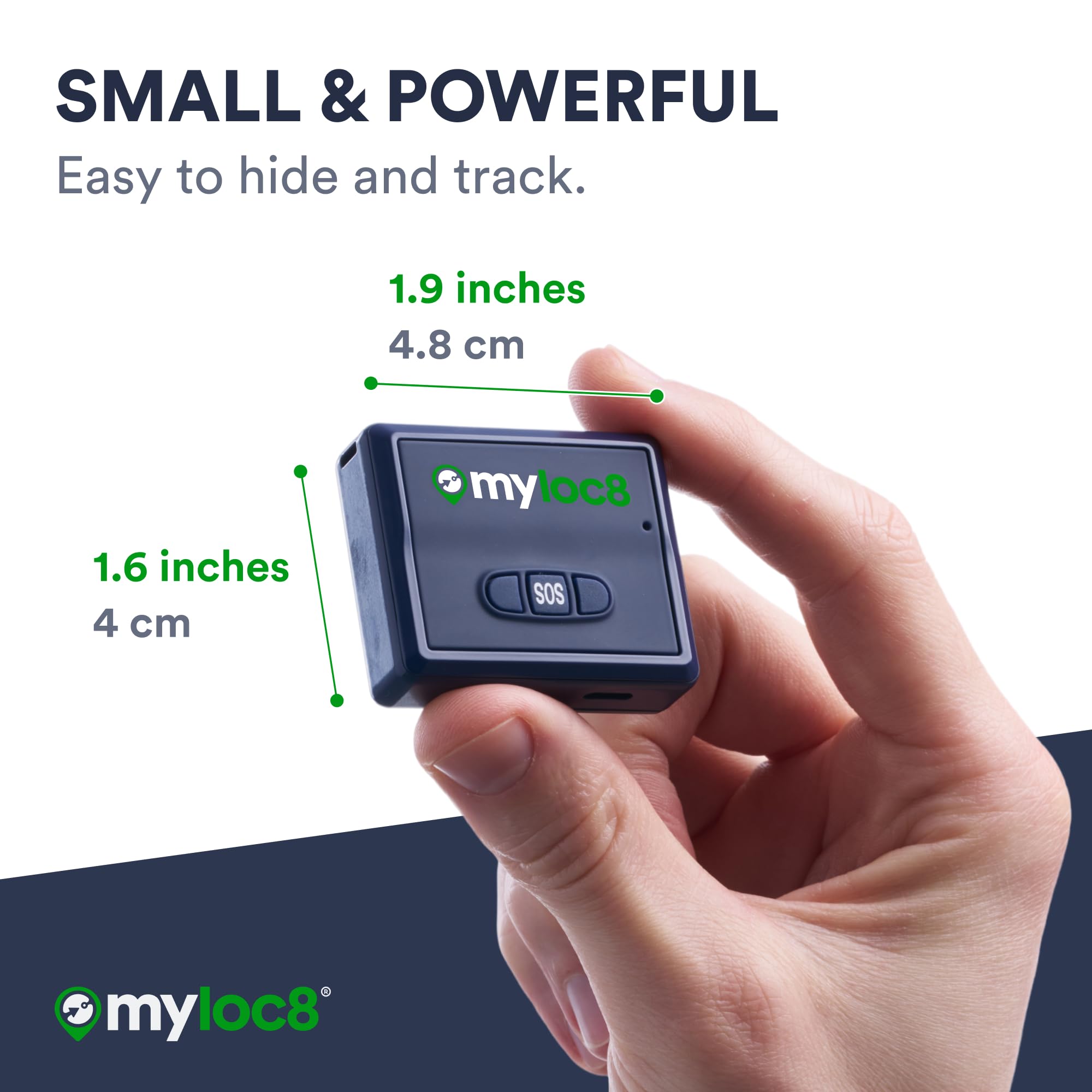 GPS Tracker for Vehicles with Magnet – 4G LTE Real-Time Location Device with App, Long Life Battery – Anti-Theft GPS Tracker for Car, Motorcycle, Scooter, Bike (Subscription Required, 1-Mo Free)