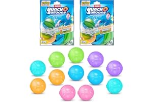 ZURU Bunch O Balloons Reusable Water Balloons,for Kids, Adults (12 Pack - Asst. Colors)