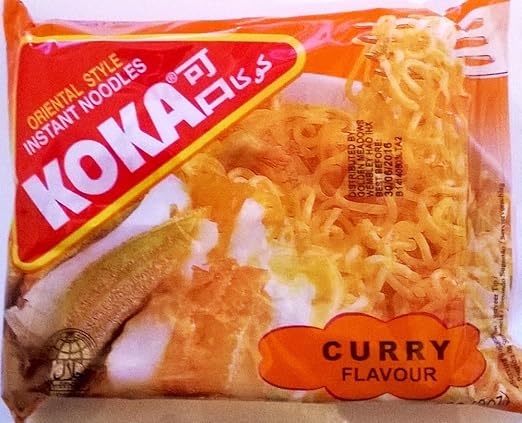 Koka Oriental Style Instant Noodles Curry Flavour 6 X 85gm Amazon De Lebensmittel Getranke